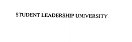 STUDENT LEADERSHIP UNIVERSITY trademark