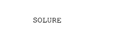 SOLURE trademark