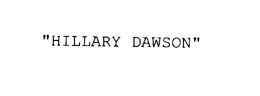 "HILLARY DAWSON" trademark