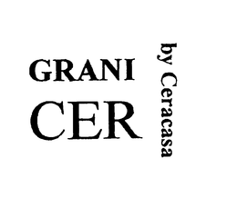 GRANICER BY CERACASA trademark