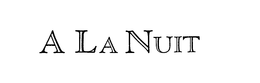 A LA NUIT trademark