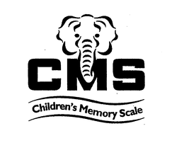 CMS CHILDREN'S MEMORY SCALE trademark