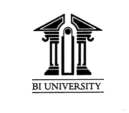 BI UNIVERSITY trademark