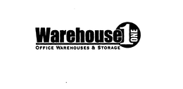 1 WAREHOUSE ONE OFFICE WAREHOUSES & STORAGE trademark
