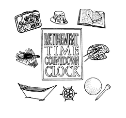 RETIREMENT TIME COUNTDOWN CLOCK trademark