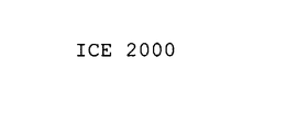 ICE 2000 trademark