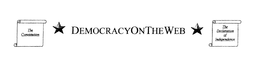 DEMOCRACYONTHEWEB THE CONSTITUTION THE DECLARATION OF INDEPENDENCE trademark