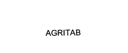 AGRITAB trademark