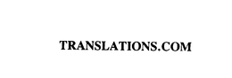 TRANSLATIONS.COM trademark