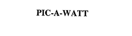 PIC-A-WATT trademark