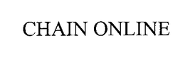 CHAIN ONLINE trademark