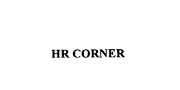 HR CORNER trademark