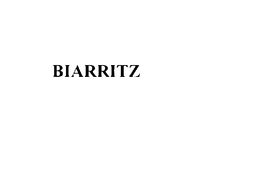 BIARRITZ trademark