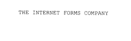 THE INTERNET FORMS COMPANY trademark