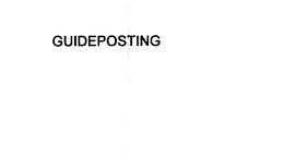 GUIDEPOSTING trademark