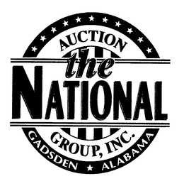 THE NATIONAL AUCTION GROUP, INC. GADSDEN ALABAMA trademark
