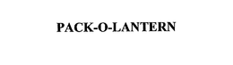 PACK-O-LANTERN trademark
