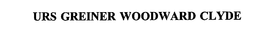 URS GREINER WOODWARD CLYDE trademark