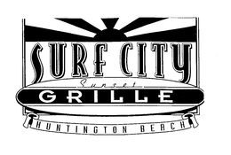 SURF CITY SUNSET GRILLE HUNTINGTON BEACH trademark