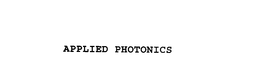 APPLIED PHOTONICS trademark