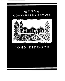 WYNNS COONAWARRA ESTATE JOHN RIDDOCH trademark