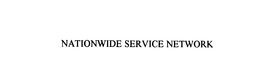 NATIONWIDE SERVICE NETWORK trademark
