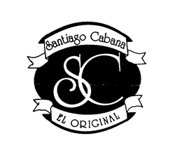 SANTIAGO CABANA SC EL ORIGINAL trademark