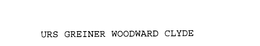 URS GREINER WOODWARD CLYDE trademark