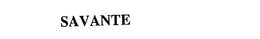 SAVANTE trademark