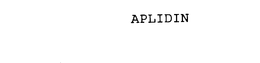 APLIDIN trademark