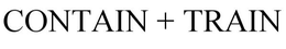 CONTAIN + TRAIN trademark
