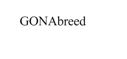 GONABREED trademark