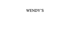 WENDY'S trademark