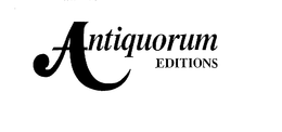 ANTIQUORUM EDITIONS trademark