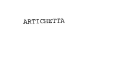 ARTICHETTA trademark