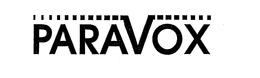 PARAVOX trademark