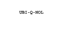 UBI-Q-NOL trademark