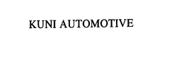 KUNI AUTOMOTIVE trademark