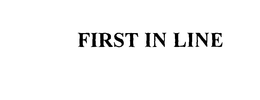 FIRST IN LINE trademark
