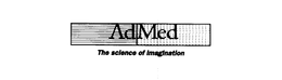 ADMED THE SCIENCE OF IMAGINATION trademark
