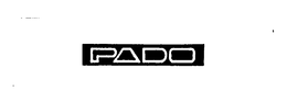 PADO trademark