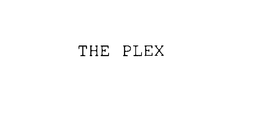 THE PLEX trademark
