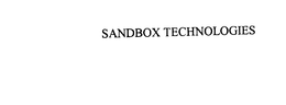SANDBOX TECHNOLOGIES trademark