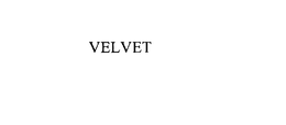 VELVET trademark