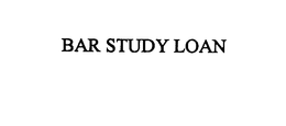 BAR STUDY LOAN trademark