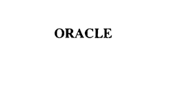 ORACLE trademark