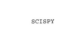SCISPY trademark