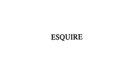 ESQUIRE trademark