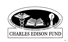 CHARLES EDISON FUND MEDICAL RESEARCH SCIENCE EDUCATION HISTORICAL PRESERVATION trademark