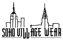 SOHO VILLAGE WEAR trademark